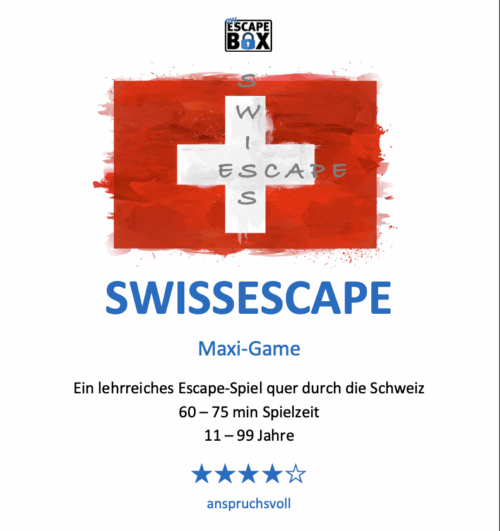 Maxi-Game: SWISSESCAPE