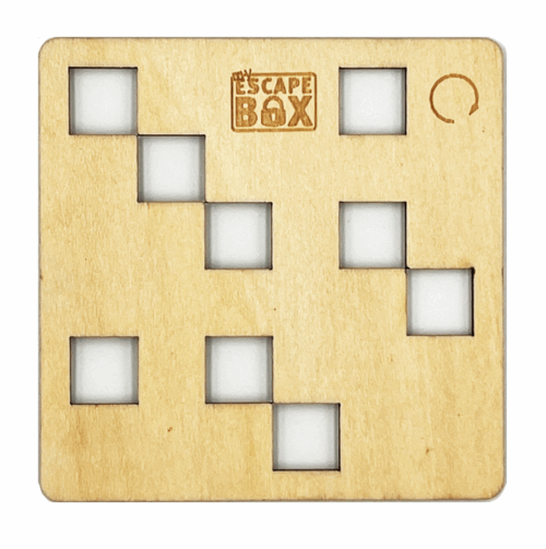 6 x 6 Fleissner-Schablone