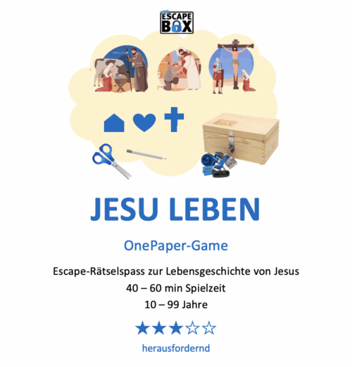 OnePaper-Game: JESU LEBEN