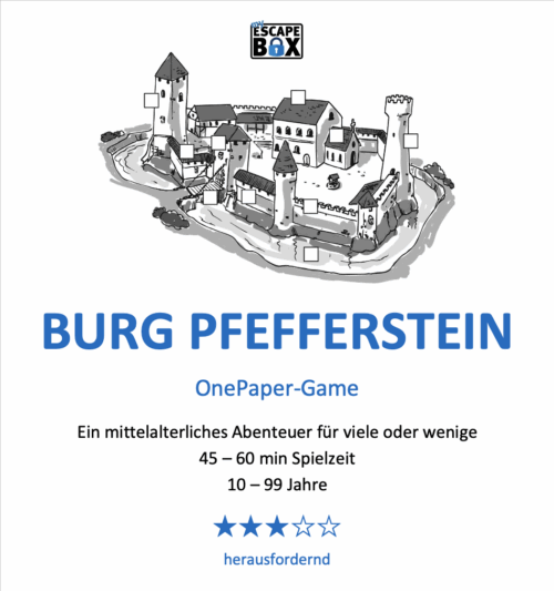 OnePaper-Game: BURG PFEFFERSTEIN