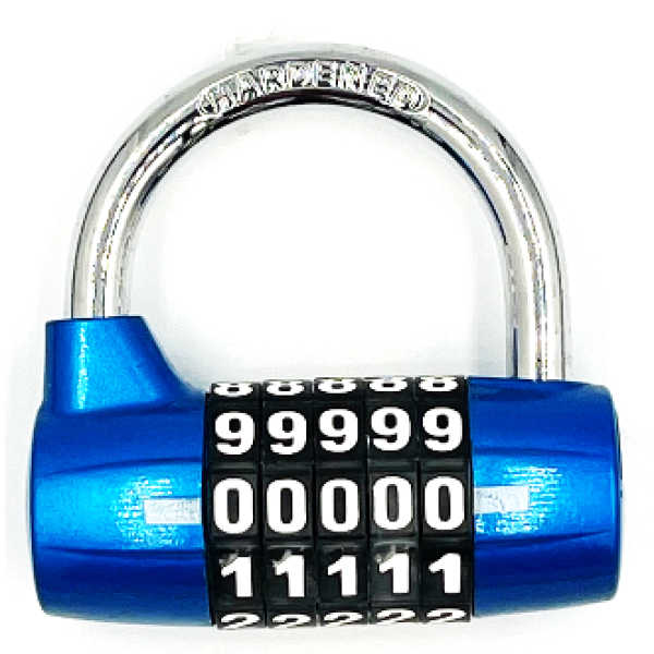 5er-Zahlenschloss zu 1